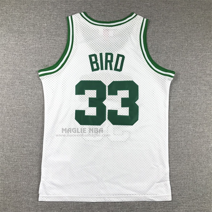 Maglia
 Larry Bird NO 33 Bambino
 Boston Celtics Mitchell & Ness 1985-86 Bianco
